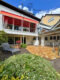 Einfamilienhaus mit Wintergarten, Garage + parkähnlichem Garten - Hausrückseite