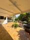 Einfamilienhaus mit Wintergarten, Garage + parkähnlichem Garten - Überdachte Terrasse