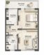 Hochwertig renovierte und möblierte 2-ZKB mit EBK, Terrasse + Garage - Grundriss